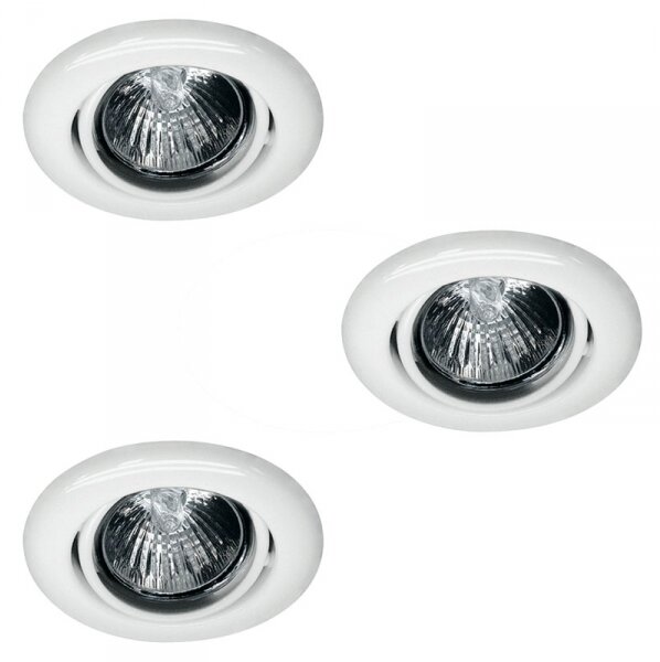Paulmann 98088 bodovky, set 3x35W s transformátorem, bílá nn barva, IP23