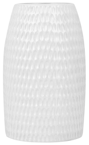 Kamenina Dekorativní váza 25 Bílá LINZI