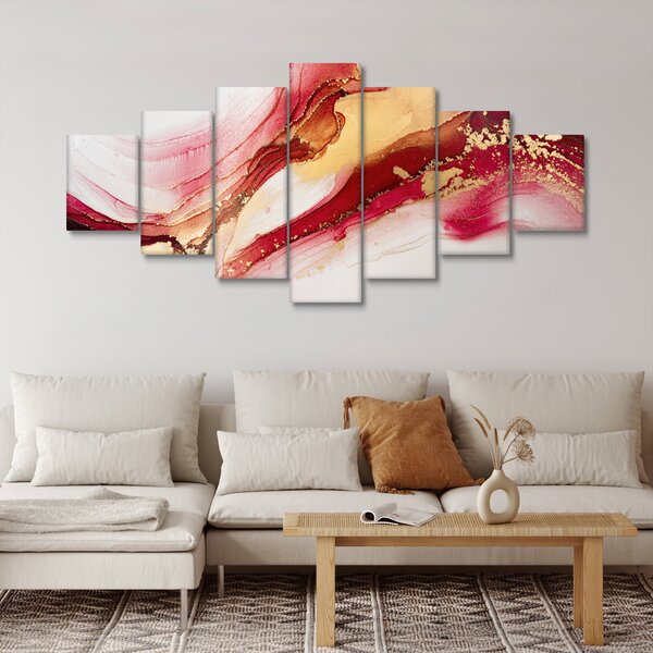 Obraz - Abstrakce (210x100 cm)