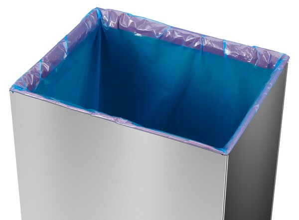 Velkoobjemový odpadový box Big-Box Swing L, 35 l, samozavírací, nerez lesklý