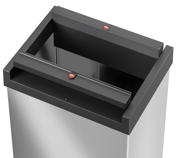 Velkoobjemový odpadový box Big-Box Swing L, 35 l, samozavírací, nerez lesklý