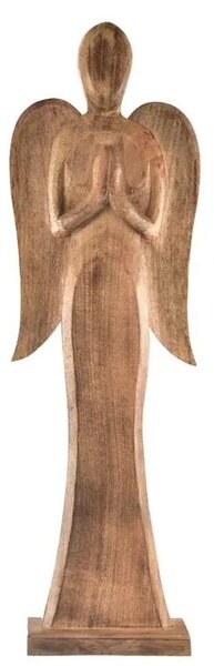 Anděl 23 x 7 x 78 cm, mangové dřevo INDECOR X13062