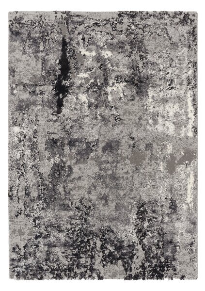 OCI teppiche Kusový koberec JUWEL LIRAY 566, Šedá / Vícebarevná Rozměr koberce: 65 x 130 cm