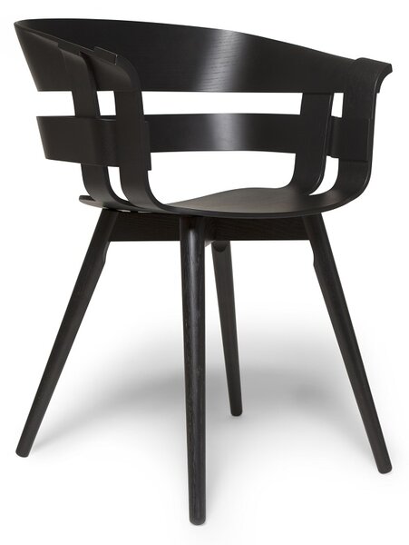 Dřevěná židle Wick jasan černý