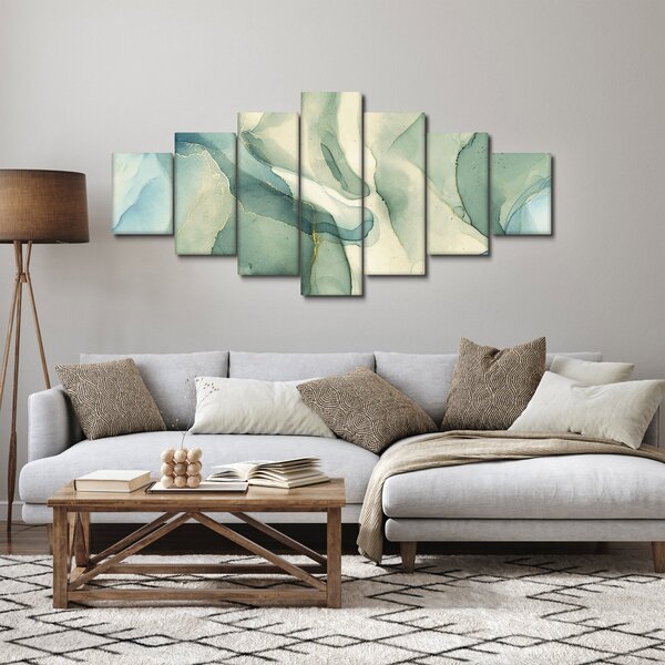 Obraz - Inkoustová abstrakce 3 (210x100 cm)