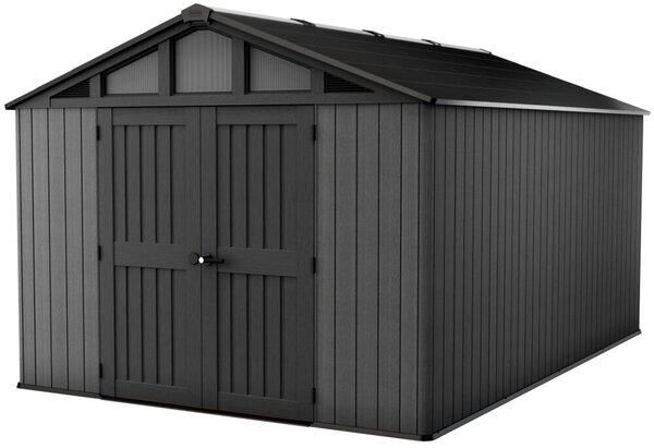 Stronghold Zahradní domek 10x15, 13,38 m², šedý KETER 260742C