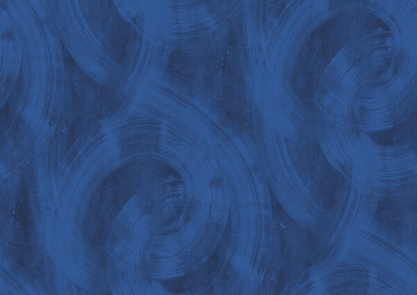 Modrá vliesová fototapeta na zeď, štuk, stěrka, DG4CHA1042-260, Wall Designs IV, Khroma by Masureel