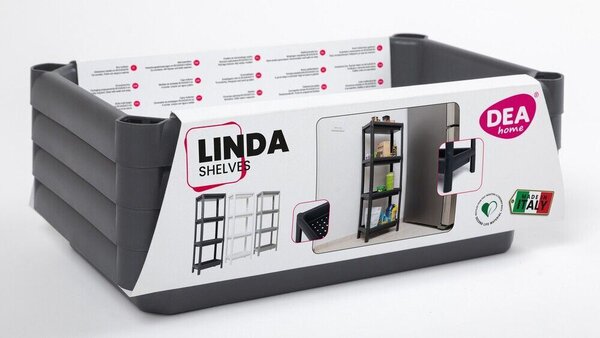 Linda Čtyřpatrový regál, plastový DEA HOME Z0117M0--0800