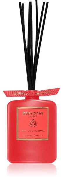Bahoma London Christmas Collection Spirit of Christmas aroma difuzér s náplní 100 ml