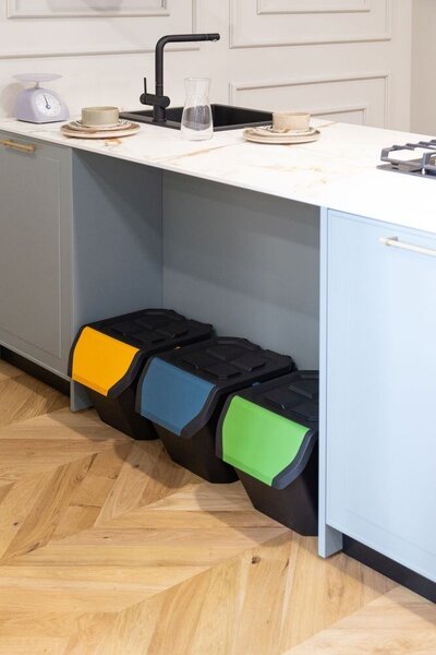 Frida Set Odpadkových košů na tříděný odpad 3x25 l DEA HOME Z0427MAB04000