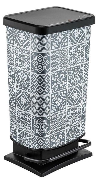 Paso Odpadkový koš 40 l, ornament ROTHO 1754111015