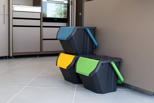 Frida Set Odpadkových košů na tříděný odpad 3x25 l DEA HOME Z0427MAB04000