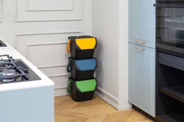 Frida Set Odpadkových košů na tříděný odpad 3x25 l DEA HOME Z0427MAB04000