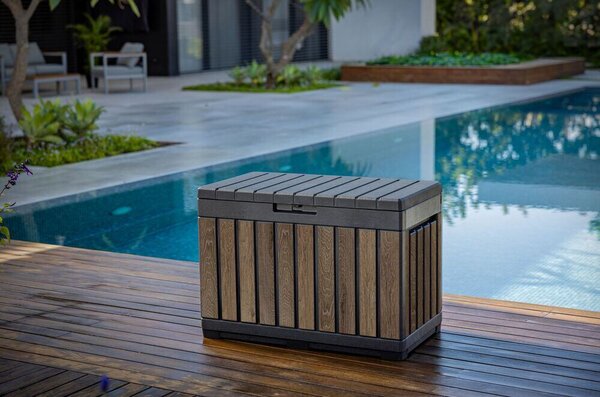 Kentwood Zahradní úložný box 190 l, walnut KETER 263970