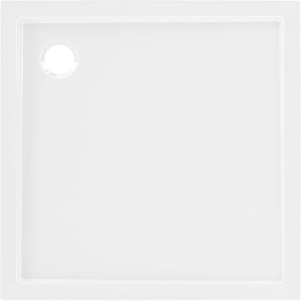 Mexen Flow čtvercový sprchový tác slim 70 x 70 cm, bílý lesk - 46S107070