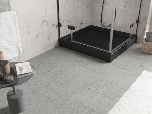 Mexen Flow+ čtvercový sprchový kout 100 x 100 cm, černý mat - 46S701010H