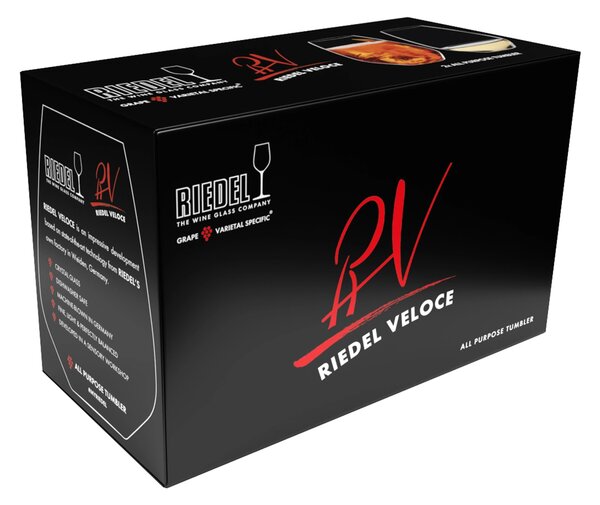 RIEDEL VELOCE Voda a nealko, set 2 ks sklenic 6330/20