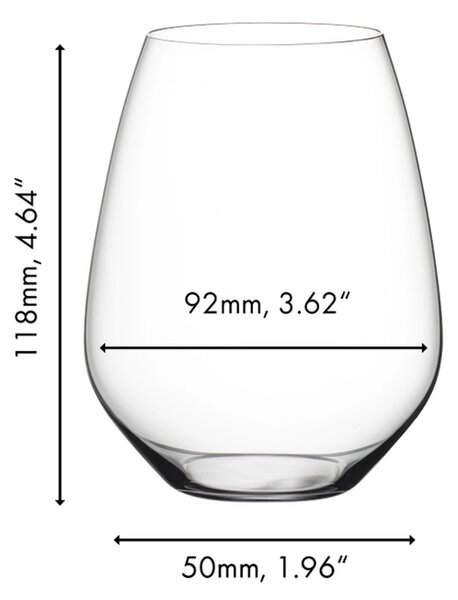 RIEDEL VELOCE Voda a nealko, set 2 ks sklenic 6330/20
