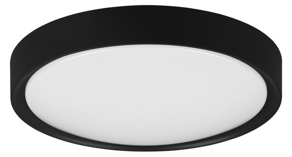 Matně černé LED stropní svítidlo ø 33 cm Clarimo – Trio