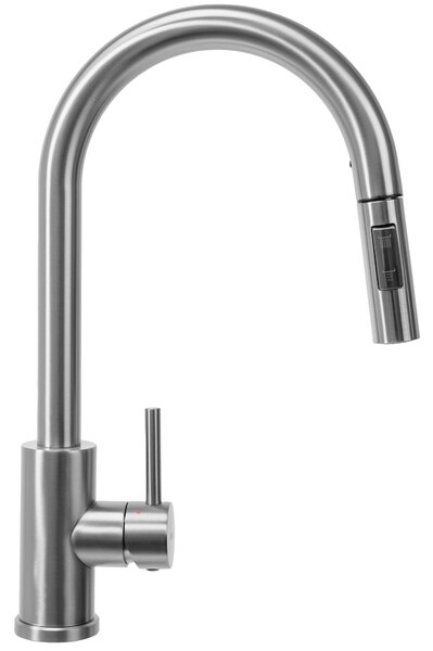 Kuchyňská baterie Rea Fresh Nickel Brush INOX