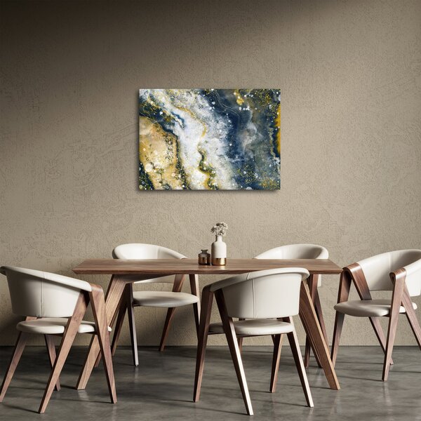 Obraz - Zlatá abstrakce (70x50 cm)