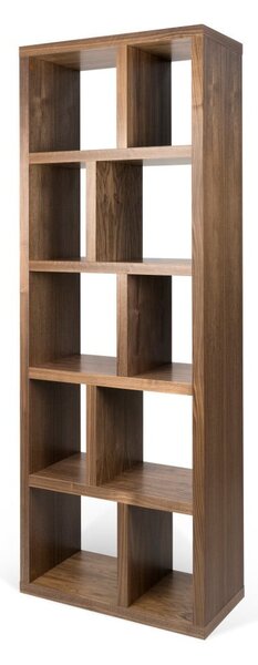 Knihovna v dekoru ořechu v přírodní barvě 70x198 cm Berlin – TemaHome