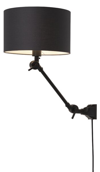 Nástěnná lampa Amsterdam 3220 různé barvy, vel. S barva stínidla: dark grey (DG)