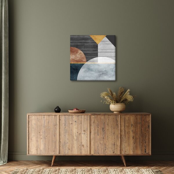 Obraz - Tvary a textury (30x30 cm)