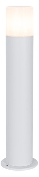 Venkovní stojací lampa bílá s opálovým stínidlem 50 cm - Odense