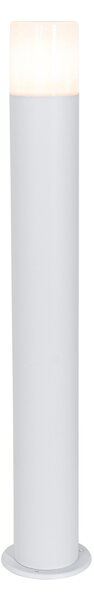 Venkovní stojací lampa bílá s opálovým stínidlem 70 cm - Odense
