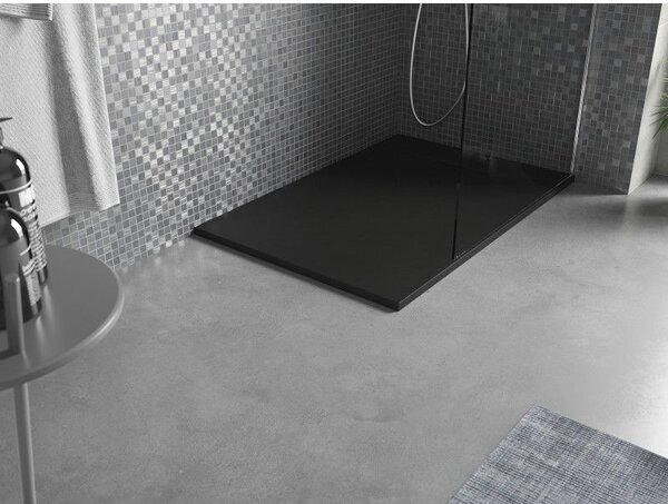 Mexen Otto obdélníková sprchová vanička SMC 100 x 90 cm, černá - 4N709010