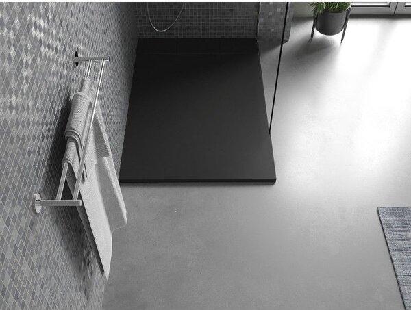 Mexen Otto obdélníková sprchová vanička SMC 100 x 90 cm, černá - 4N709010