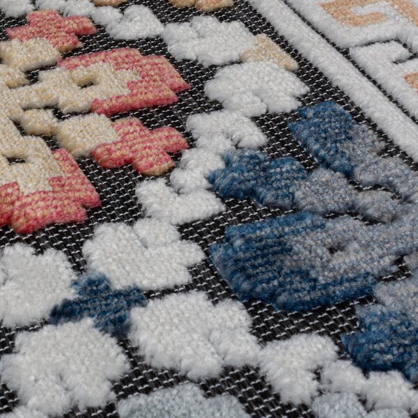 Modrý venkovní koberec běhoun 230x80 cm Aster - Flair Rugs