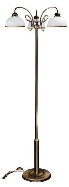 Stojací lampa Lemir O3179 L3 LAMBDA patina