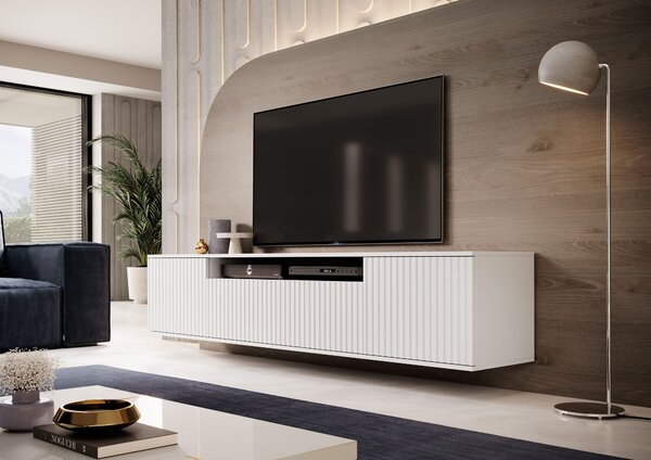 TV stolek Cloe 200 cm Barva: Artisan / Černá