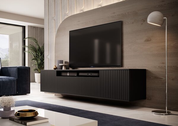 TV stolek Cloe 200 cm Barva: Artisan / Černá