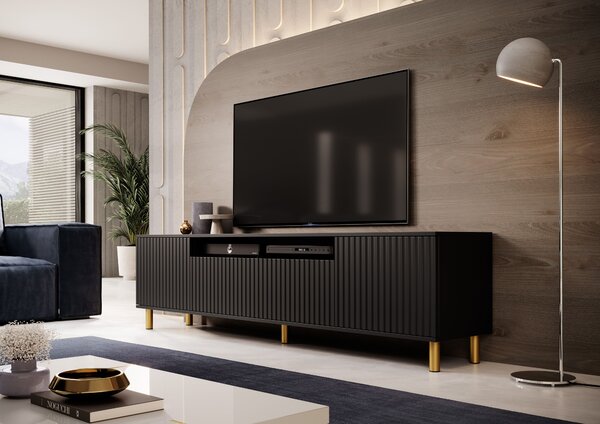 TV stolek Cloe 200 cm Barva: Artisan / Černá