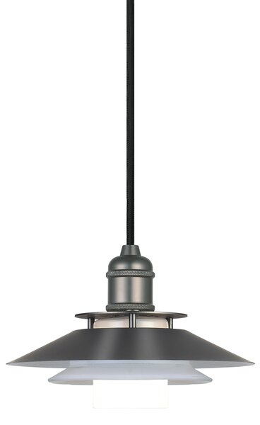 Stropní / závěsná lampa 1123 černá Rozměry: Ø 18 cm, výška 22 cm