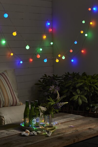 Barevný LED řetěz Berry