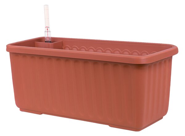 Samozavlažovací truhlík Siesta LUX terakota 40 cm