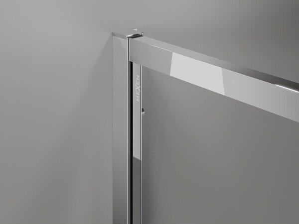 Mexen Exo posuvné sprchové dveře 95 cm, transparentní, chrom - 8151-095-000-01-00