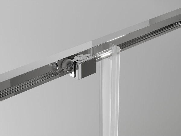 Mexen Exo posuvné sprchové dveře 95 cm, transparentní, chrom - 8151-095-000-01-00