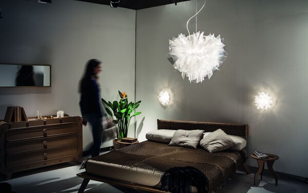 SLAMP VELSL00PRS01T00000EU Veli Prisma Large Suspension, závěsné designové svítidlo, 4x12W E27, prům. 60cm