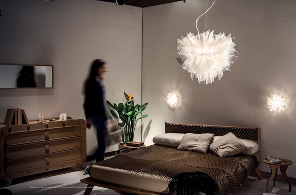 SLAMP VELSS00PRS01T00000EU Veli prisma suspension, závěsné designové svítidlo, 2x12W E27, prům. 42cm