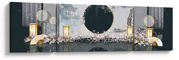 Obraz - Koláž (170x50 cm)