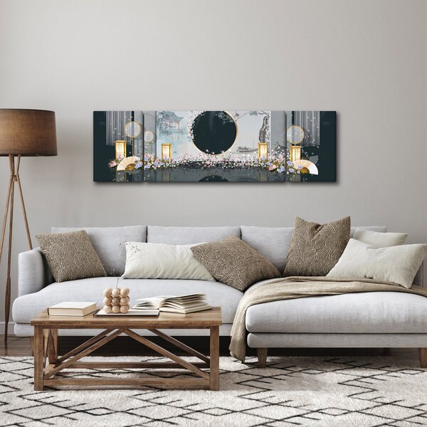 Obraz - Koláž (170x50 cm)
