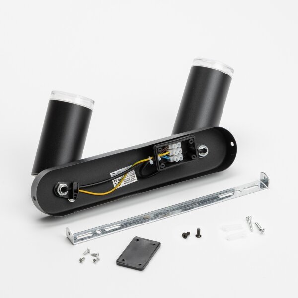 Brilagi - Koupelnové bodové svítidlo SELE 2xGU10/30W/230V IP44 černá