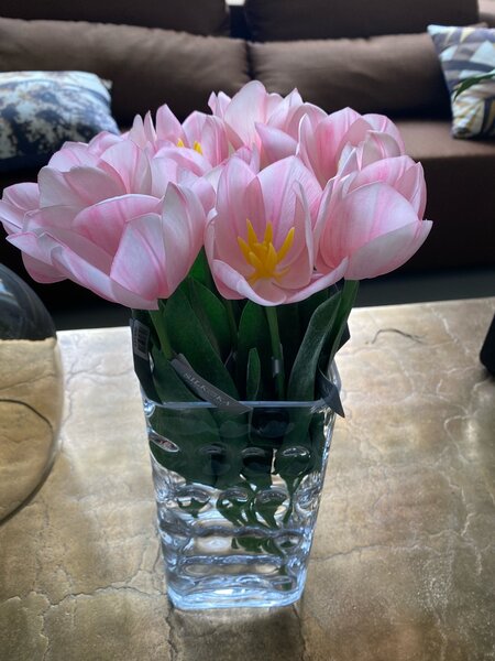 Růžový tulipán - 36cm