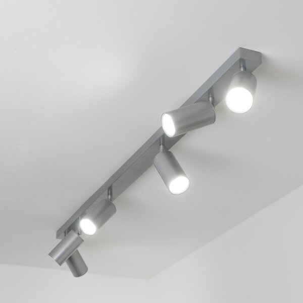 Brilagi - Koupelnové bodové svítidlo SELE 6xGU10/30W/230V IP44 stříbrná