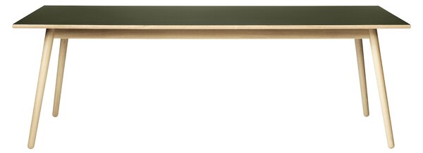 Jídelní stůl FDB Mobler C35C dub, olivové lino